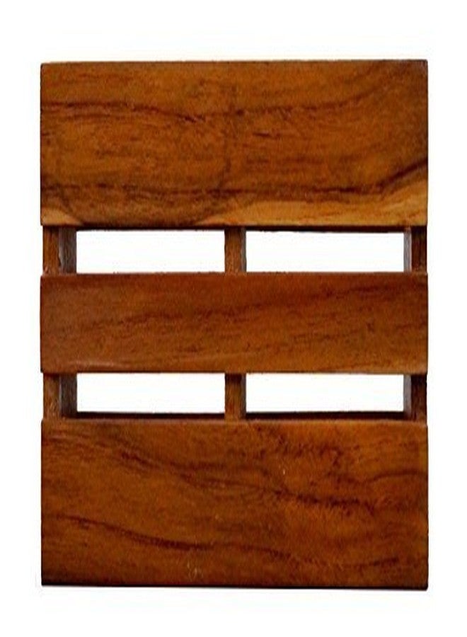 Craftland Wooden Cutlery Holder/Pen Holder for Kitchen Dining Table Multipurpose Stand - Image 3